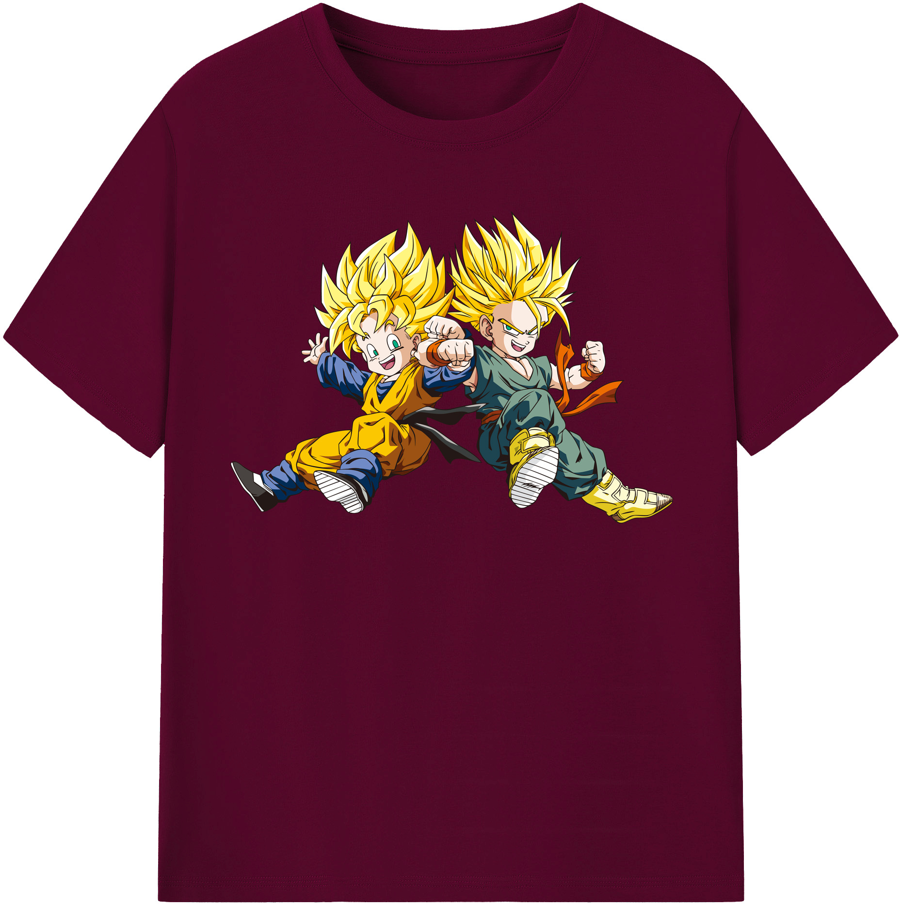 （画像用） ドラゴンボール 孫悟空（そん ごくう）Son Goku カカロット DRAGON BALL Kakarotto レディースカジュアルプリントTシャツ（綿100％）